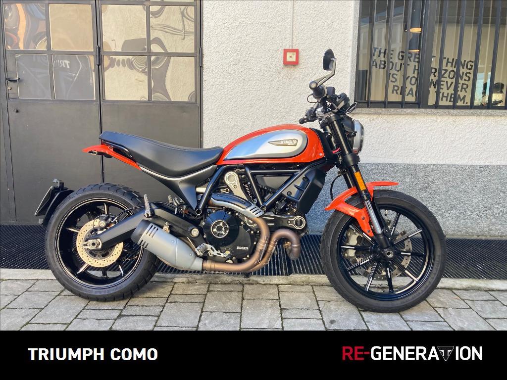 Ducati Scrambler 800 Icon Orange Usata Triumph Como Concessionario Triumph  Albiate Albese Con Cassano #172759